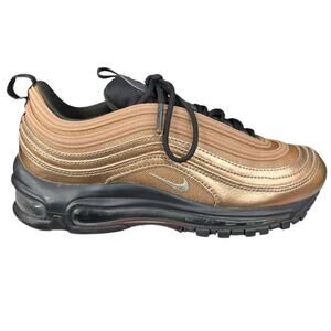 Nike Women’s Air Max 97 Copper Leather Athletic Sneaker Size US 6